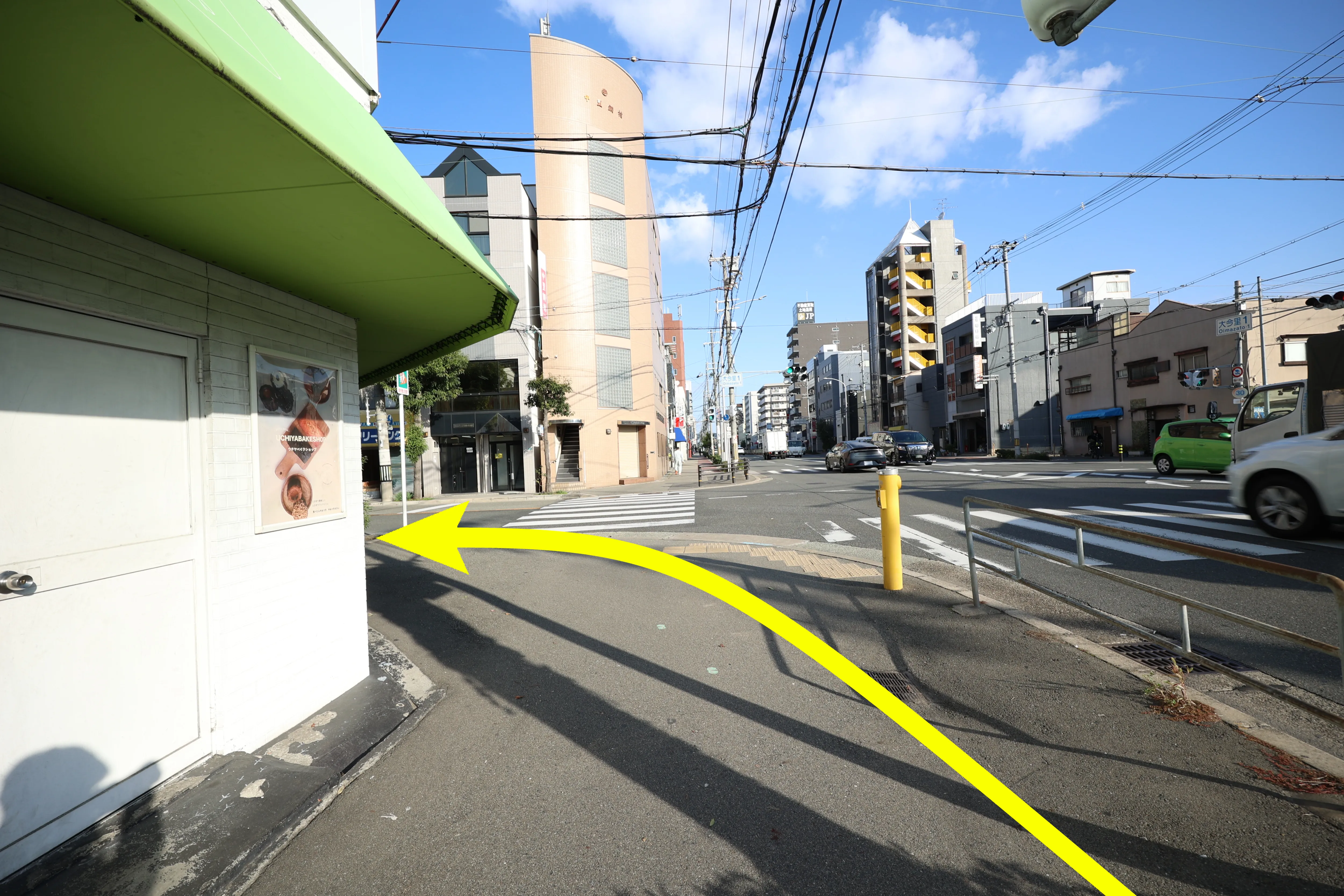 ルート案内今里7