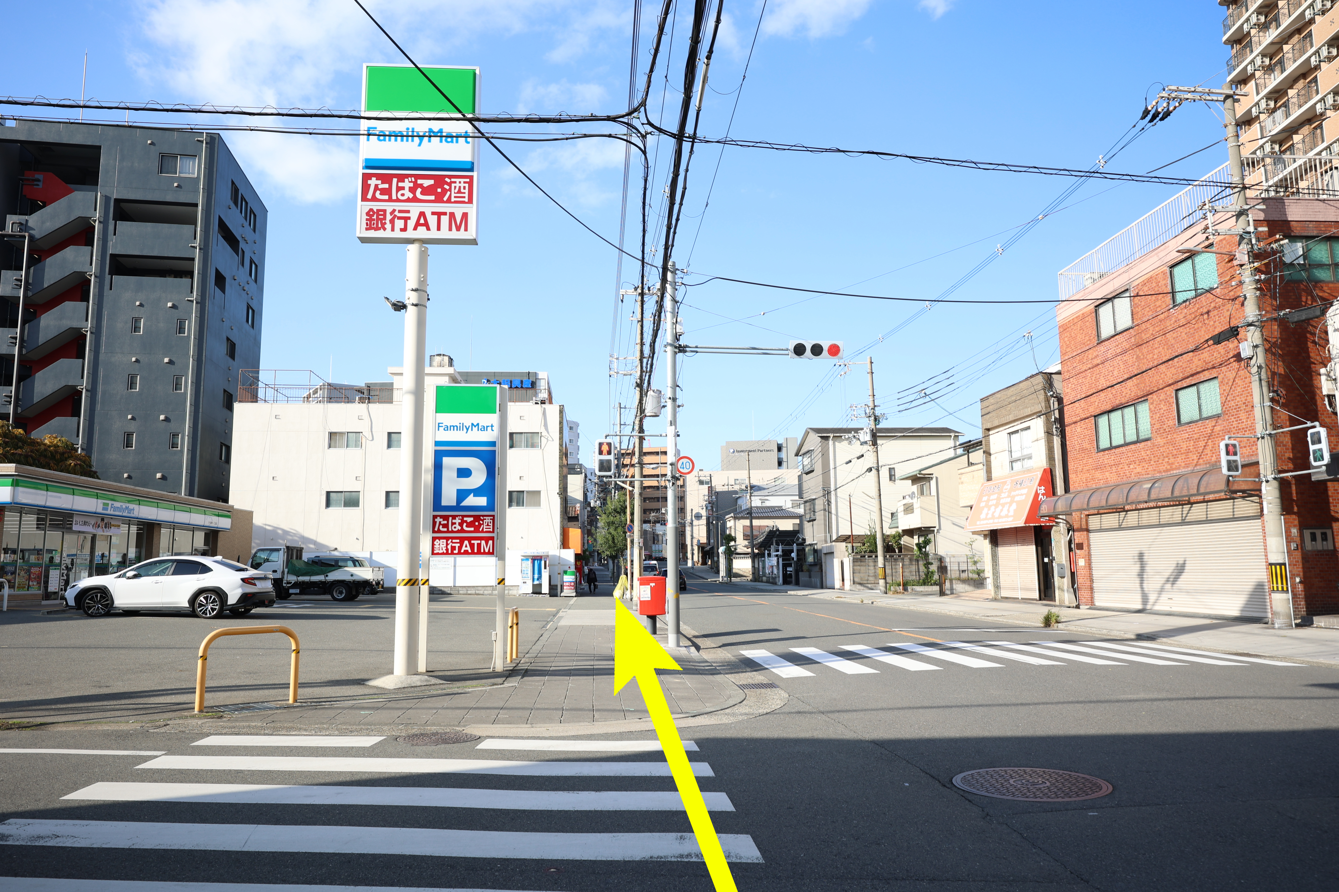 ルート案内緑橋14